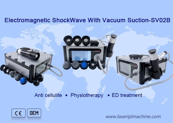Macchina elettromagnetica di bellezza di sollievo dal dolore di aspirazione di vuoto dell'attrezzatura di terapia di Shockwave