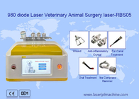 Macchina veterinaria di rimozione del laser a diodi portatile 980nm di uso della clinica