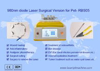 Versione chirurgica di depilazione portatile del laser a diodi di 980 nanometro per bellezza dell'animale domestico
