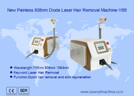 Uso indolore della clinica della macchina di depilazione del laser a diodi 808nm