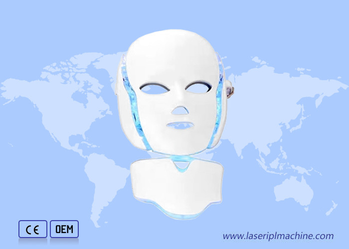 7 Color Led Pdt Facial Wrinkle Removal Light Therapy Maschera per uso domestico