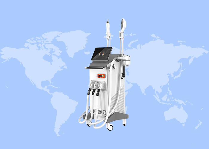 Macchina laser IPL per depilazione e cura della pelle multifunzionale verticale 808nm ND YAG