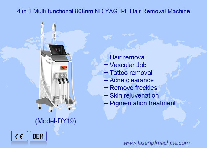 Q Switch 3 in 1 Nd Yag+Laser a diodi+Macchina per la depilazione laser IPL