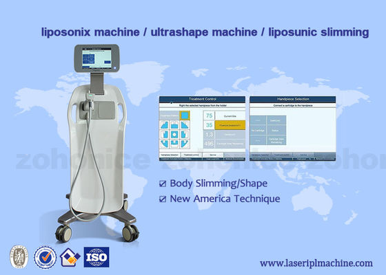 Buon prezzo Liposonix del ultrashape di HIFU che dimagrisce CA 100-240V, 50/60 di hertz dell'attrezzatura di perdita di peso in linea