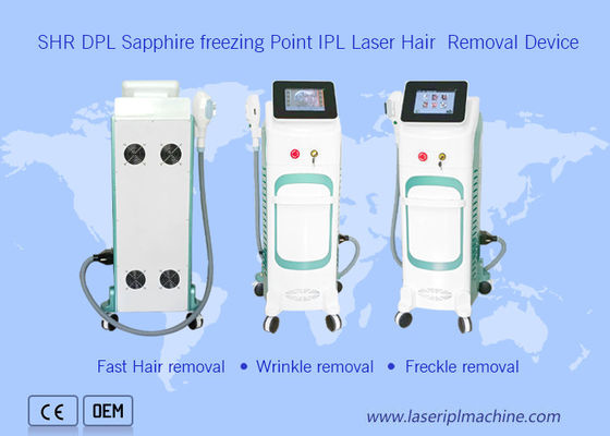 Buon prezzo Macchina permanente Sapphire Freezing Point di depilazione di Shr Dpl Ipl in linea