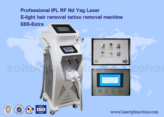 Buon prezzo Calore di raffreddamento di macchina del laser IPL dell'OPT ELight rf YAG per la multi macchina di trattamenti in linea