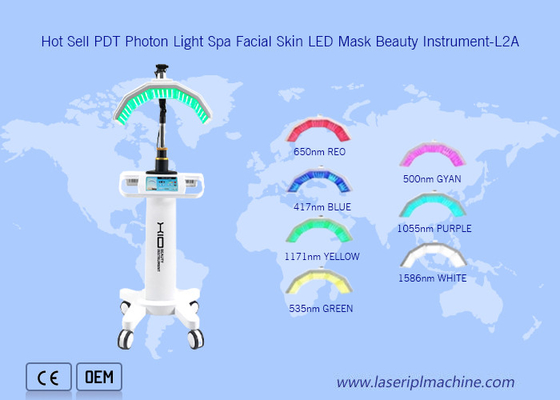 Vendita a caldo Ringiovanimento della pelle 7 colori Pdt Led Light Therapy Machine Per Clinica