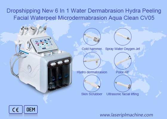 Macchina d'imbiancatura facciale del mini della hydra ossigeno di Microdermabrasion