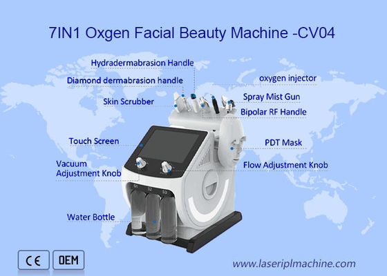 Buon prezzo 7 in 1 ossigeno di Hydrafacial Aqua Peeling Machine Portable Water in linea