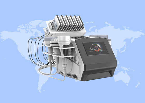 Buon prezzo Macchina portatile 7 di vuoto rf di cavitazione 80k in 1 per il corpo che contorna combustione grassa in linea