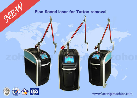 Buon prezzo Rimozione professionale del pigmento del tatuaggio del laser di 1064nm 532nm 755nm picosecond in linea