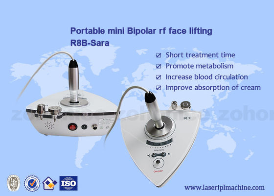 Buon prezzo Mini pelle che stringe il dispositivo portatile di sollevamento facciale di bellezza di rimozione della grinza di rf in linea