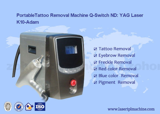 Buon prezzo Portalbe Q switch Nd Yag Laser Tattoo Removal Rimozione sopracciglia Machine For Age Pigment in linea