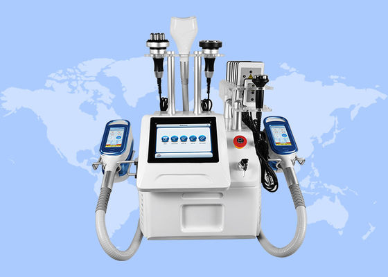 Buon prezzo 6 in 1 Cryolipolysis che dimagrisce il grasso della macchina riduca la modellatura grassa del corpo della gelata da 360 gradi in linea