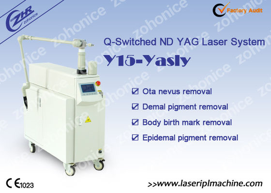 Buon prezzo Q Switched Nd Yag 1064nm 532nm 755nm Pico Seconda macchina laser per la rimozione del tatuaggio in linea