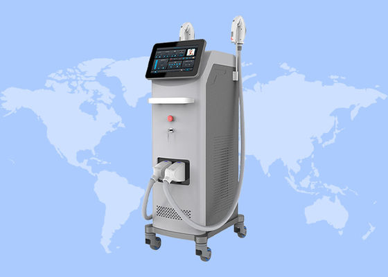 Buon prezzo Macchina di ringiovanimento della pelle a doppia maniglia IPL DPL OPT in linea