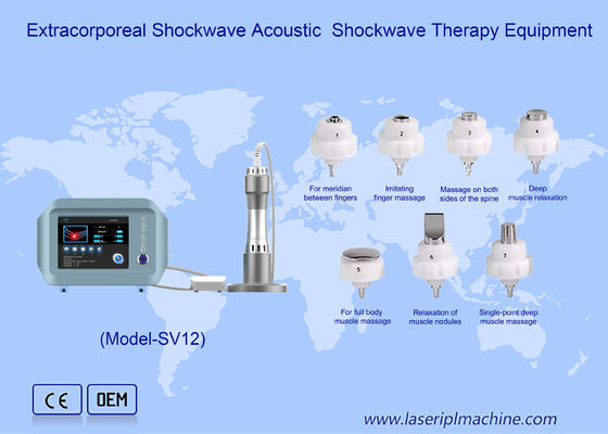Buon prezzo ESWT Shockwave Physiotherapy Pain Relief Sport Injury Treatment Machine (Motore per il trattamento delle lesioni sportive) in linea