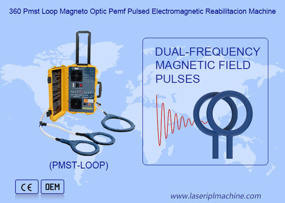 Buon prezzo Frequenza di oscillazione 4500 HZ Dispositivo di terapia del campo magnetico in linea