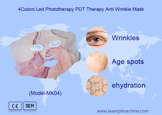 Buon prezzo 4 Livello di luce infrarossa Maschera facciale LED Intensità Dispositivo di bellezza domestica in linea