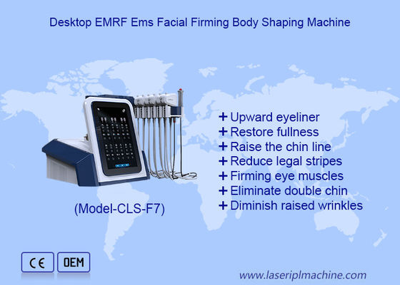 Buon prezzo 6 in 1 EMS Facial Sculpting Rust Removal EMRF Facial Body Slimming Machine in linea