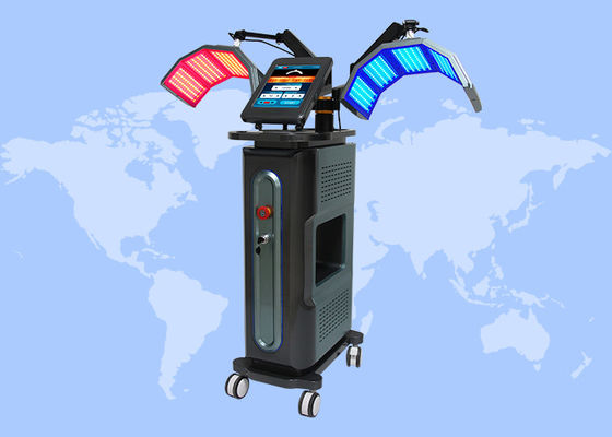 Buon prezzo Doppia macchina fotodinamica di sbiancamento della pelle PDT LED per la terapia della luce rossa in linea