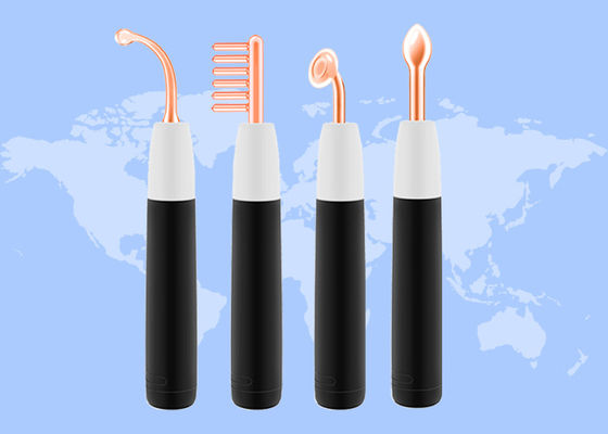 Buon prezzo 4 tubi di argon gas viola e neon elettrodi arancione ad alta frequenza bacchetta argon macchina in linea