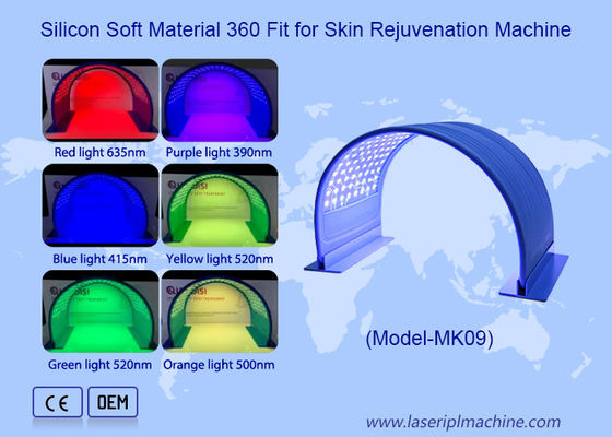 Buon prezzo Silicio 7 Color PDT rimozione delle rughe cura del viso sbiancamento della pelle macchina di luce a LED in linea