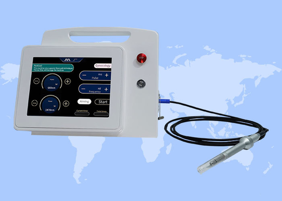 980nm 1470nm Laser a diodo per la liposuzione Eliminazione delle emorroidi Stretta vaginale e vene varicose