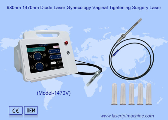 980nm 1470nm Laser a diodo Ginecologia Chirurgia di stretta vaginale Laser