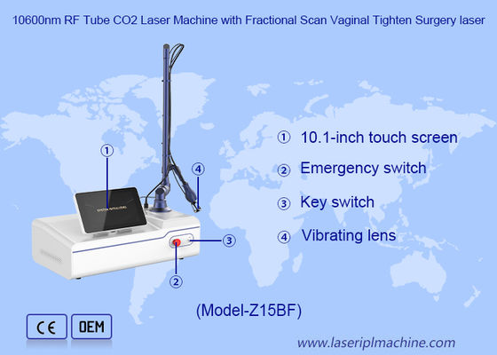 Buon prezzo Laser CO2 Frazionato a Tubo RF in Metallo per Ringiovanimento Cutaneo e Rassodamento Vaginale in linea