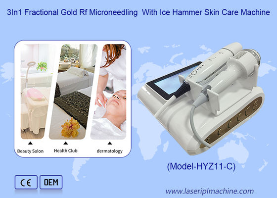 Anti-invecchiamento 2 in 1 Rf Hifu con martello di ghiaccio