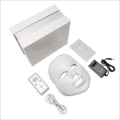 Buon prezzo Light Therapy Beauty Pdt Maschera a Led Rossa Colorata Per la cura del viso Stringimento della pelle in linea