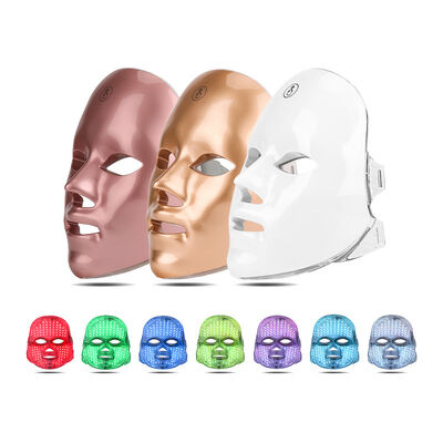 Buon prezzo 7 colori Pdt LED Light Therapy Maschera Faciale Per Anti Rughe Cura della Pelle Bellezza in linea
