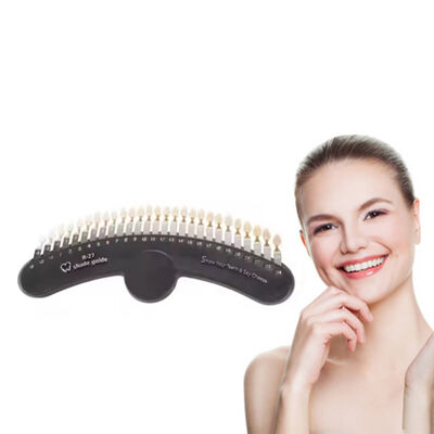 Buon prezzo Guida alle tonalità 3D 27 colori denti sbiancamento denti sbiancamento delle tonalità Guida grafica in linea