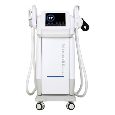 Buon prezzo 4 Manubri Costruire muscoli Bruciare i grassi Bruciare le radiazioni RF Perdere peso Macchina HIFEM in linea