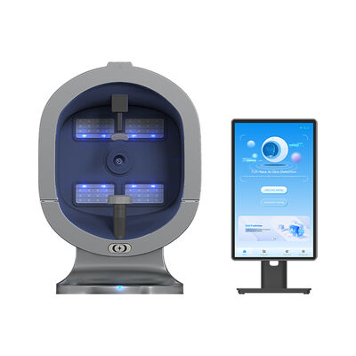 9 Spettro 36 milioni di pixel 3D AI 2 in 1 Esame del cuoio capelluto Facial Analyzer Machine