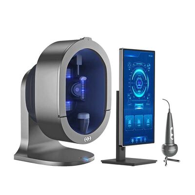Buon prezzo 2in1 3 Fotocamere 3D AI Microscopico Scalp Maniglia Scalp Scanner Analisatore della pelle facciale in linea
