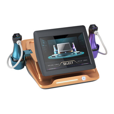 Buon prezzo Manicotti doppi Anti Rughe Stretching della pelle 7D 12D MPTS Rf 360HIFU Machine in linea