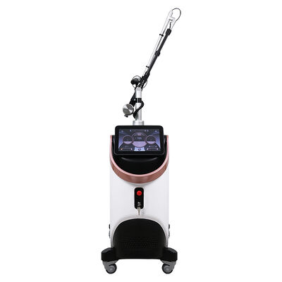 Buon prezzo 450ps 750pcs Pico Laser Beauty Machine per la rimozione del tatuaggio Picosecond Laser in linea
