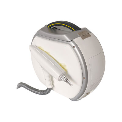 Buon prezzo 532nm maletina laser macchina di rimozione del tatuaggio Q commutato Nd Yag in linea