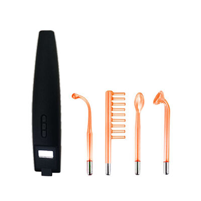 Buon prezzo Macchina ad alta frequenza di bellezza di ringiovanimento della pelle della metropolitana portatile dell'elettrodo in linea