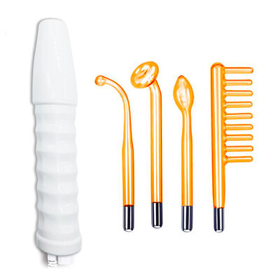 Buon prezzo 4 in 1 bacchetta ad alta frequenza di terapia della pelle dell'ABS del dispositivo di bellezza di uso della casa 220v in linea