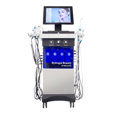 14 in 1 scrubber ad ultrasuoni RF Bio Facial Cleaning Hydrodermabrasion Machine