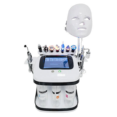 Buon prezzo 11 in 1 Pulizia del viso Skin Lifting Rf Hydro Microdermabrasion Machine per esfoliare Pulizzatore profondo in linea