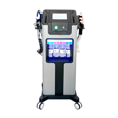 Buon prezzo Idro pulizia profonda multifunzionale verticale di cura di pelle della macchina H2o2 dell'ossigeno 8in1 in linea