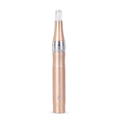 Buon prezzo 3 Color Derma Pen Macchina elettrica a cinque fasi di ricarica Micro ago strumento di bellezza in linea