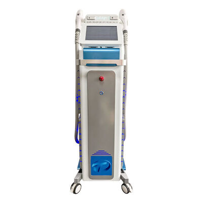 Macchina IPL DPL a luce cellulare per la rimozione dei pori a doppia lunghezza d'onda con 9 manici per la rimozione della pelle
