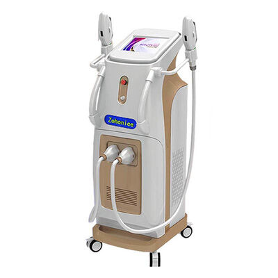 Buon prezzo 2 in 1 attrezzatura permanente E9sh di bellezza di Shr della macchina di depilazione del laser di IPL in linea