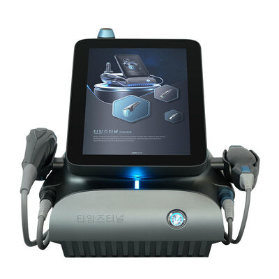 Buon prezzo 3 maniglie 15 cartucce Face Lifting Stretch Mark Reduction UItralift RF HIFU in linea