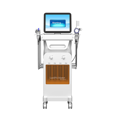 Buon prezzo Attrezzatura per microdermoabrasione con spruzzo di ossigeno al plasma per ossigeno RF 12in1 per la cura della pelle In linea